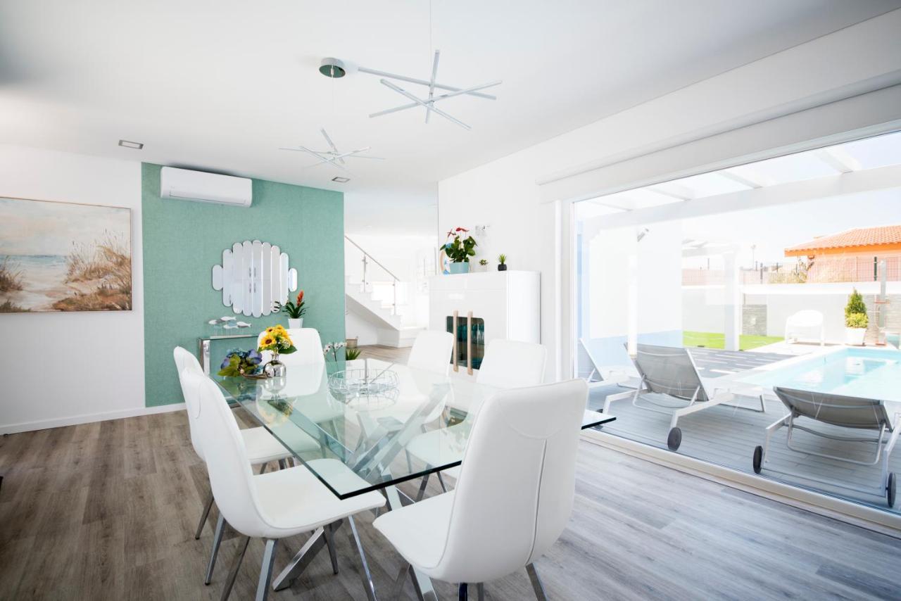 פורטו קובו Casa Da Praia & Casa Da Mare Da Alta By Estilo Lusitano, Com Piscina Privada מראה חיצוני תמונה